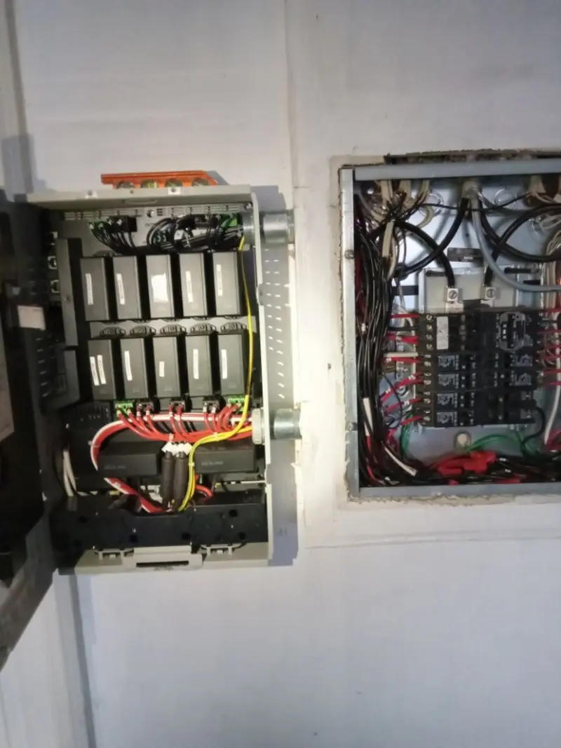 Electrical panel upgrade completed for Carbon Monoxide Detector Installation in Buchanan